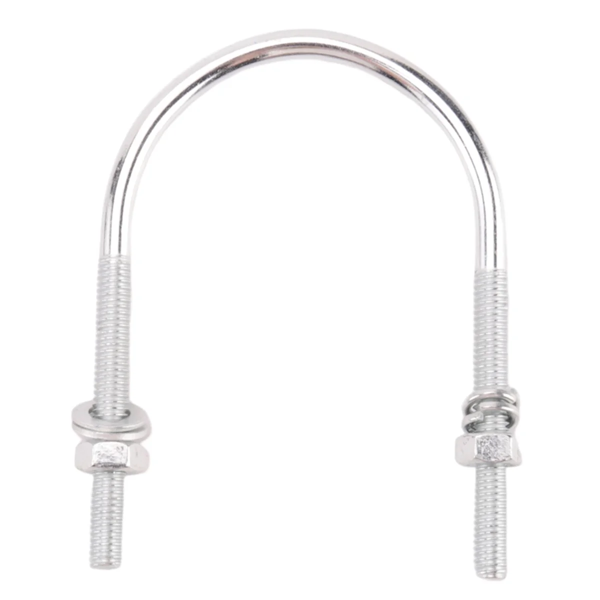 Y06A Outdoor Patch Antenna Mount L-Shaped Antenna Brackets U-Type Hoop Fixation Holding Pole Installation