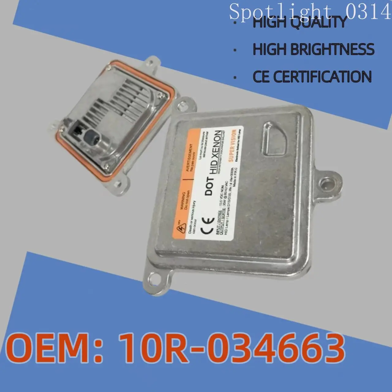 

10R-034663 For Land Rover Jaguar Hyundai Santa Fe Ford Focus Mk3 A71177E00DG D1S D3S HID Headlight Xenon Lamp Ballast Module