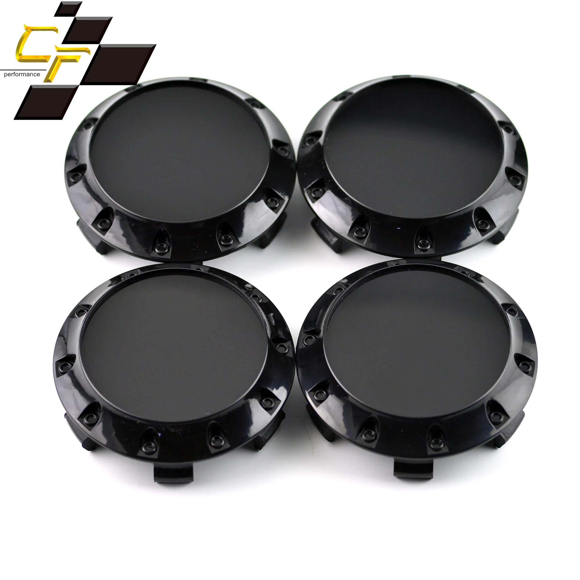 4pcs 75mm 68mm Wheel Hub Center Caps  For  M608 M242 #81310409 C200 E320 E200 GLC ML Rims Cover Car Accessroies Black Chrome