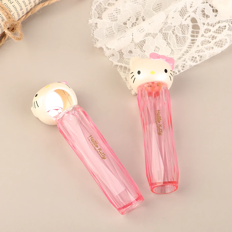 1Pc Cute Cartoon Kitty Cat Beauty Toothpick Swab Storage Bottle Cute Beauty Portable Toothpick Bottle Container For Girls Gift