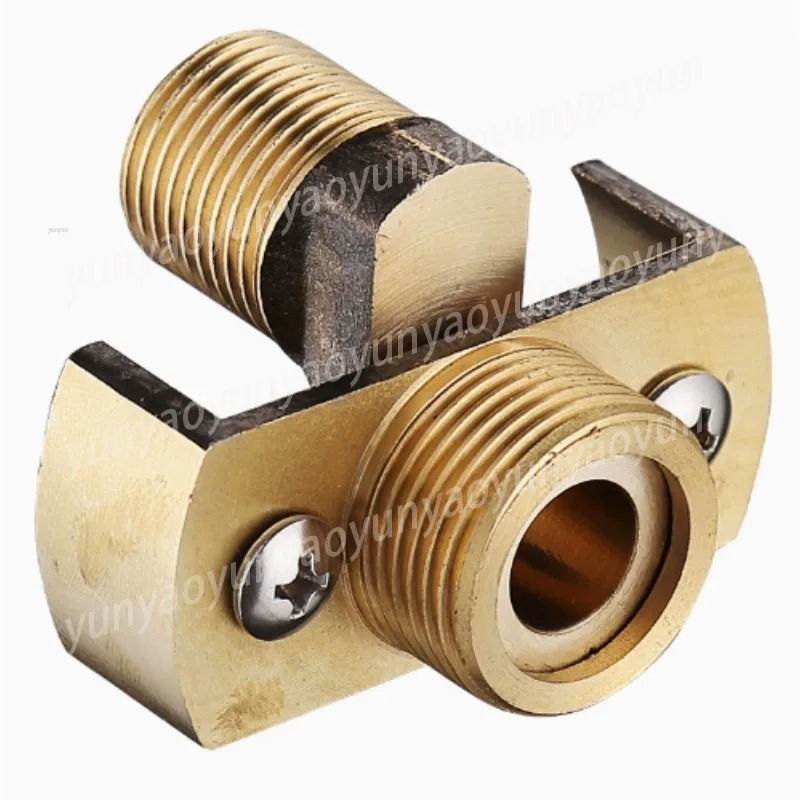 Shower Valve Offset Nipple, Long Brass Extender for Mixer Tap, Adjustable Wall Elbow Connector