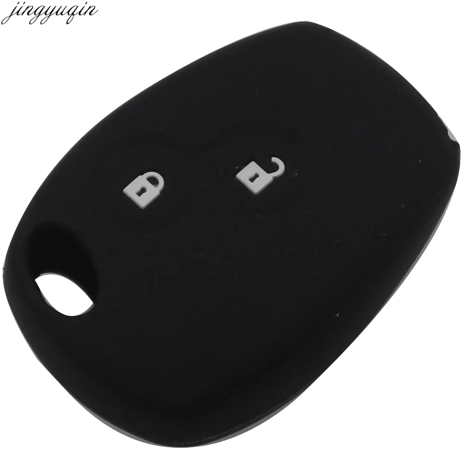 Jingyuqin 2/3B Remote Key Cover Silicone Case For Renault Clio3 Laguna Megane Logan Kangoo Modus Scenic DACIA Duster Sandero