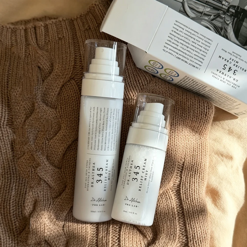 Dr Althea 345 Relief Cream Mist 2 Dual Layer Hydrating Face Spray Acid Panthenol Sensitive Skin Barrier Vegan Korean Skincare