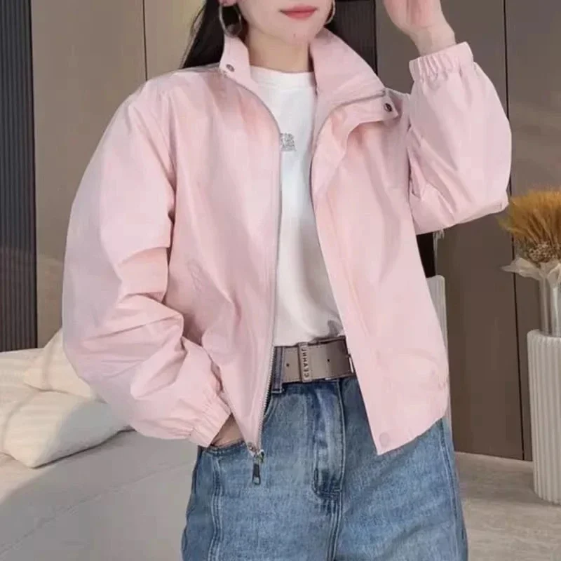 

2025 Новая весенне-осенняя повседневная женская куртка, универсальный модный топ