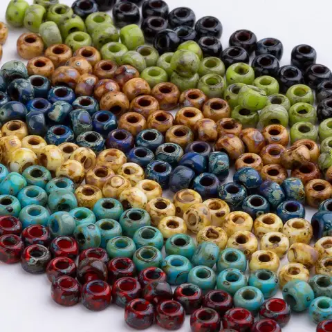 미유키 유리 씨앗 비즈 5 그램/가방 2mm 3mm 4mm 원래 일본 라운드 피카소 유리 구슬 Boho 자수 비즈