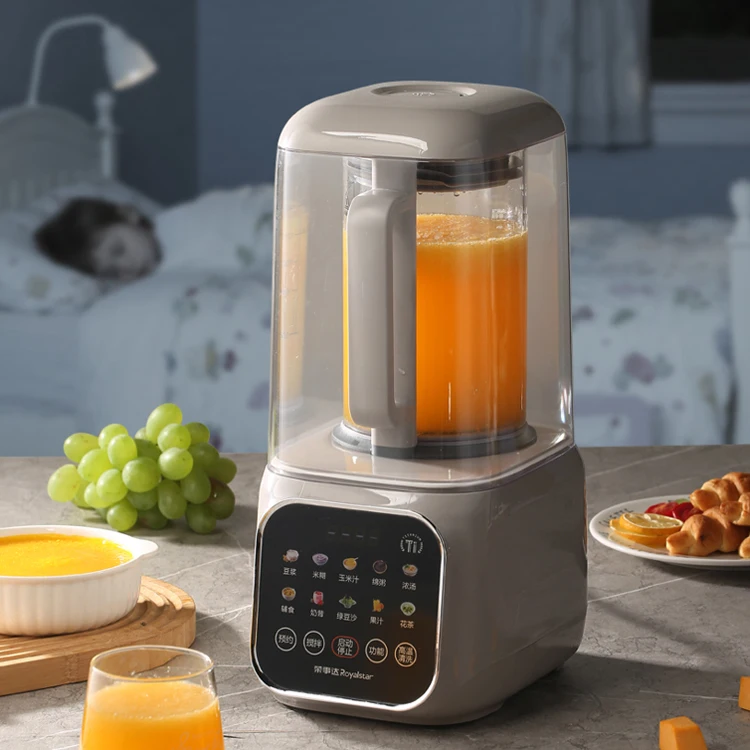 Multifunctional Soybean Milk Machine Electric Smoothie Juicer 1.75L Low Noise Food Processing
