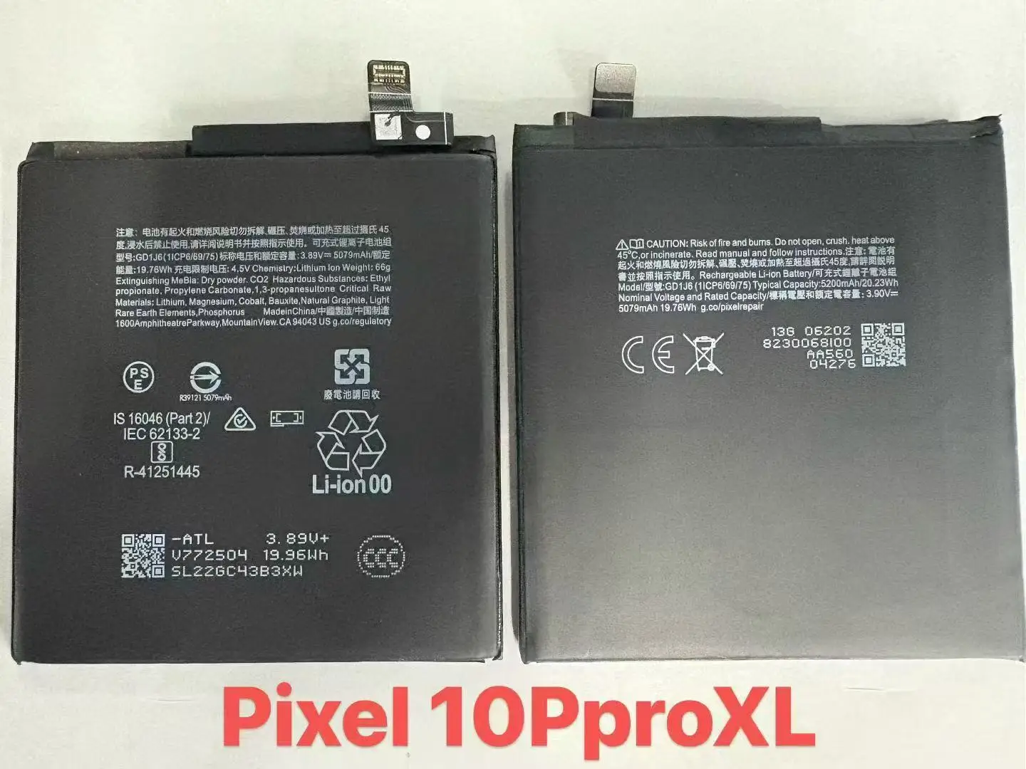 New for google pixel 10Pro XL  GD1J6 /  pixel 10pro GLE28  / pixel10 G20M7  Battery