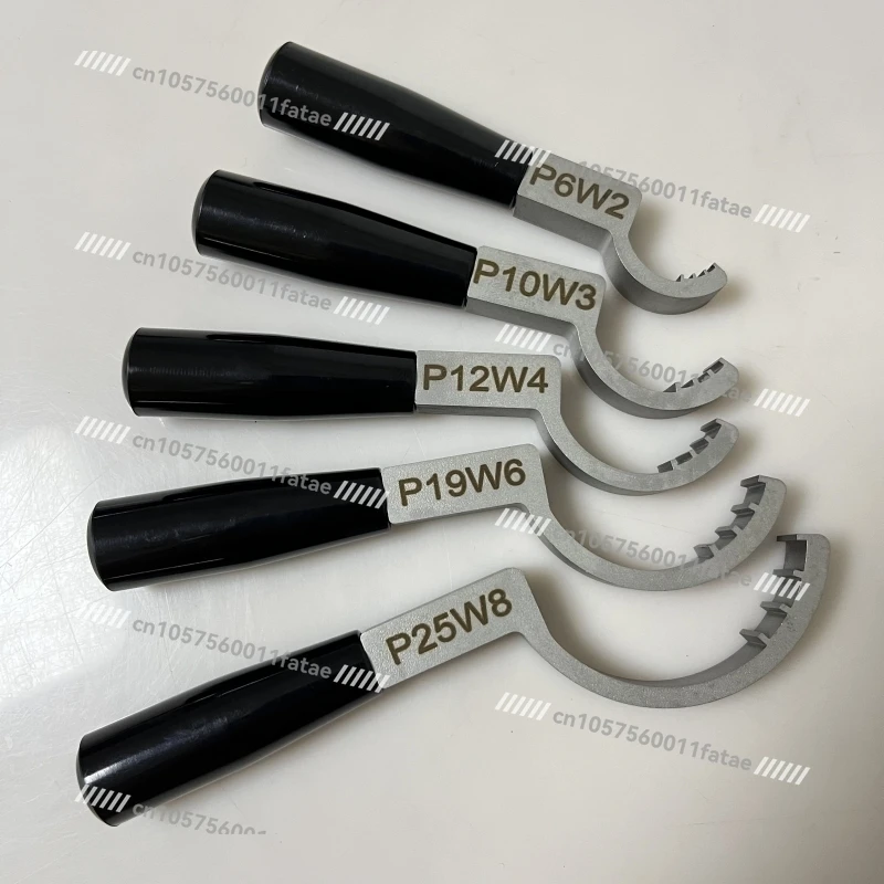 

Впускной ключ для шариков, металлический ключ в форме полумесяца из нержавеющей стали, раструб PFA