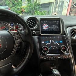 Krando Car Radio Navigation GPS For Nissan GT-R GTR R35 2008 - 2017 Android Autoradio Wireless Carplay Multimedia Head Unit AC
