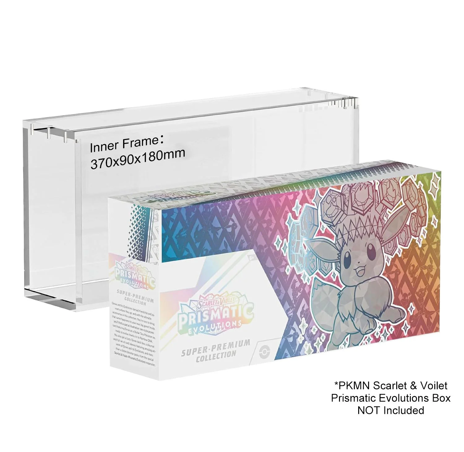 High Definition Transparent 5MM Thickness Prismatie SPC Acrylic Box Super-Premium Collection