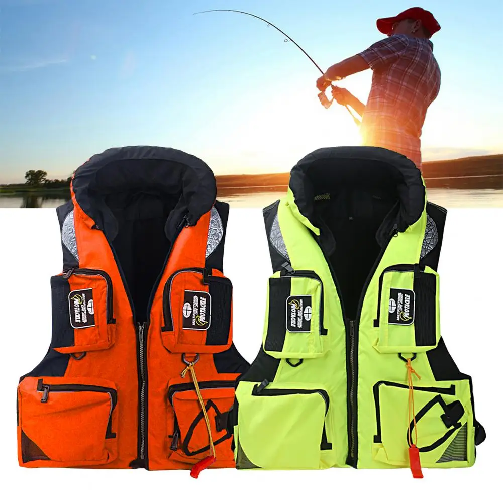 

Surfing Vest Exquisite Unisex Adults Water Sports Safety Surfing Jacket L to 2XL Life Vest