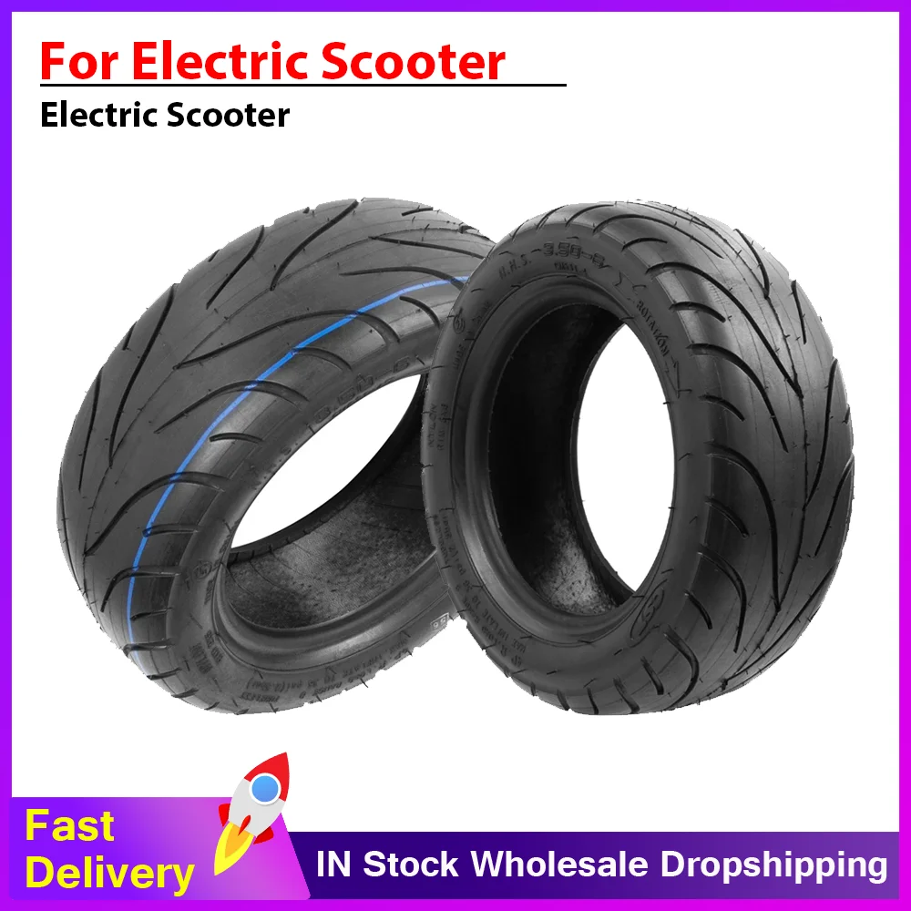 CST 10X3.50-6 pneu sous vide Tubeless 10 pouces anti-dérapant résistant à l'usure pneu de roue de Scooter électrique accessoires de Scooter électrique