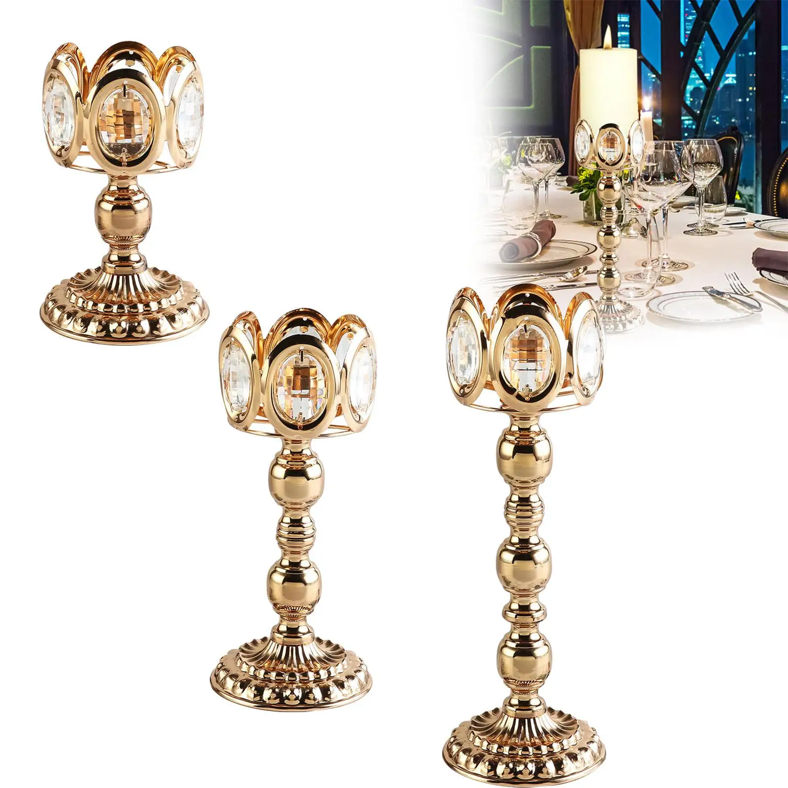 Nordic Tea Light Holder tick piece Pillar Holder for Hotel Party