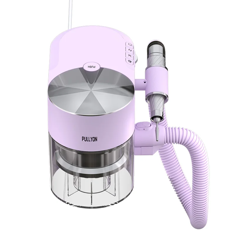 2 in 1 Nail Drill and Dust Collector Machine 35000RPM Brushless Nail File Strong Suction 12KPa Salon Equipment