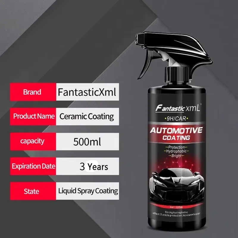 

Car Coating Spray – Nano Ceramic Coating, Spray-On Wax, Paint Surface Polish and Protector