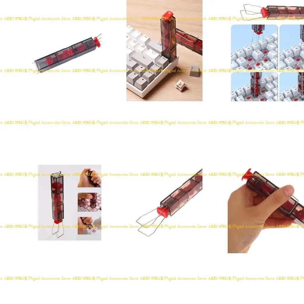 

E21E 2-in-1 Keycap Puller Hot-swappable Key Switches Remover For Mechanical Keyboards