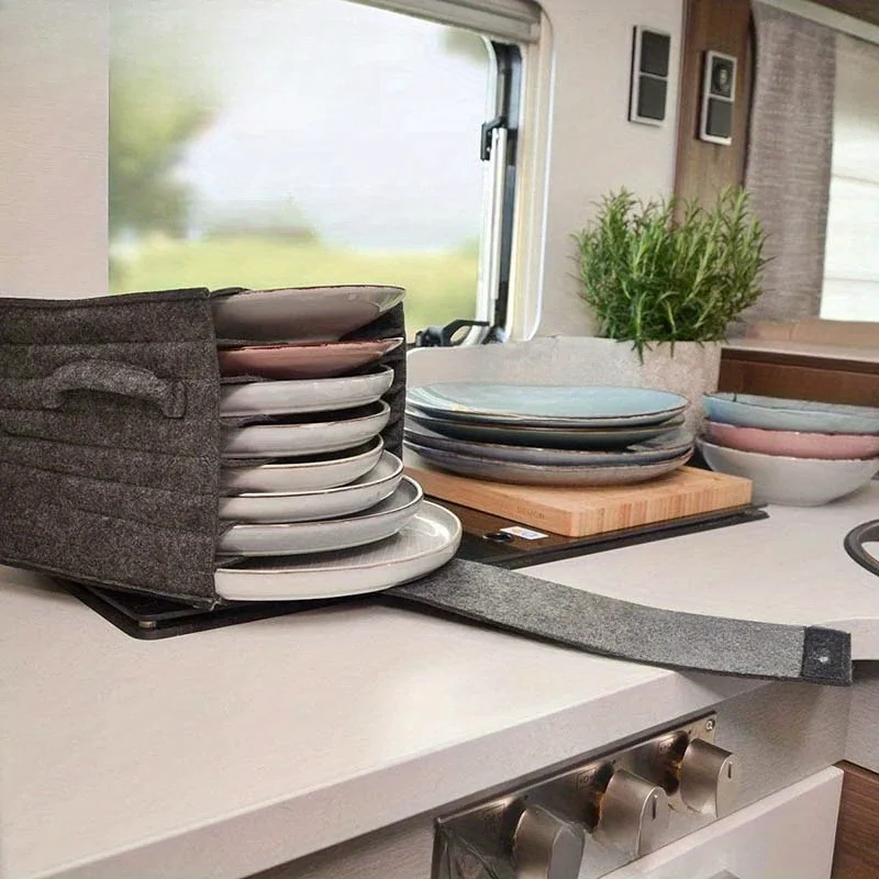 ورأى لوحة طبق كأس حقيبة التخزين حامل رشاقته التخييم أدوات المائدة الحاويات متنقل خزانة المطبخ الطبقات المنظمة