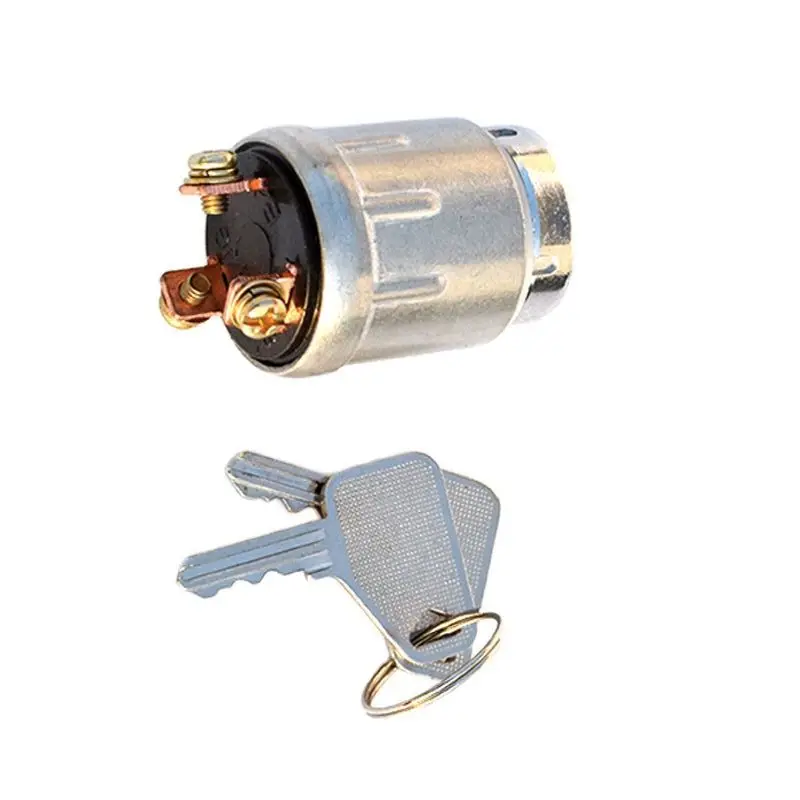 Key Switch 70001-33650 Ignition Switch Start On Off Lock for Nichiyu Forklift FB15-30 FBR15-25-75