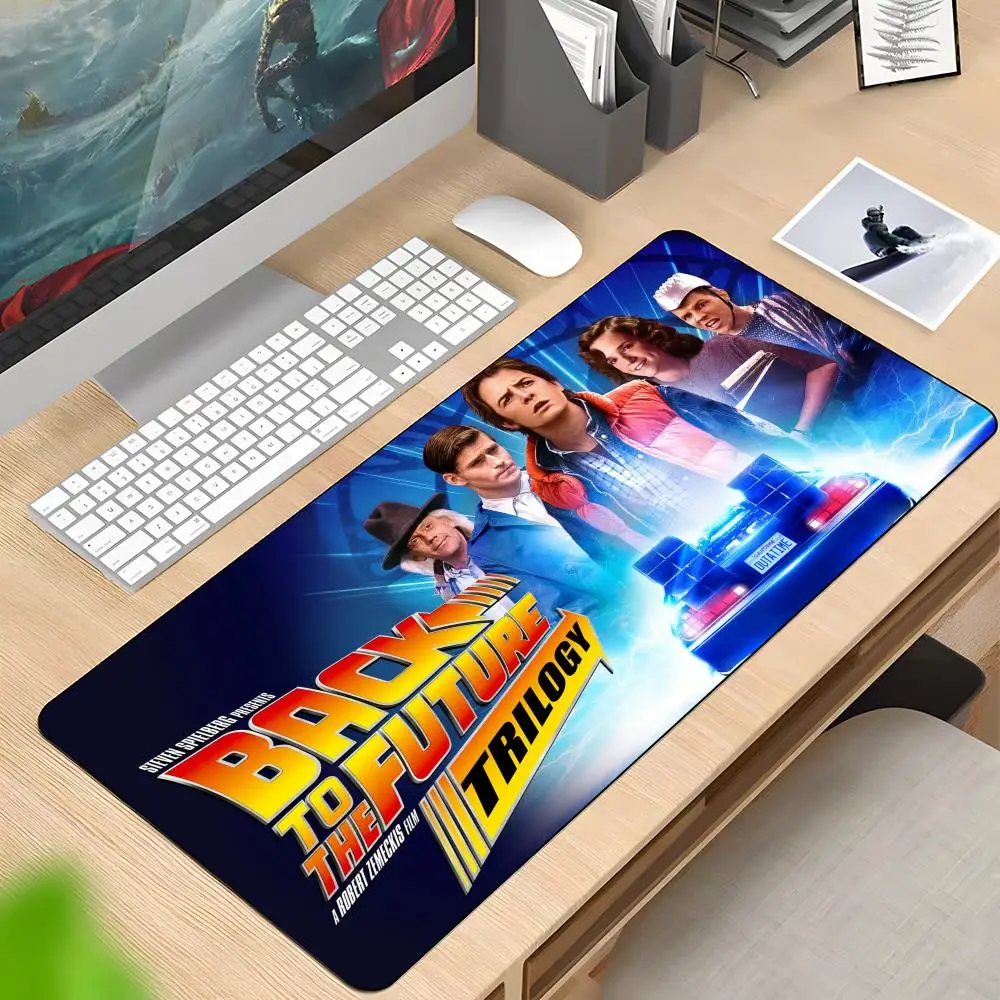 

Коврик для мыши «Назад в будущее» из фильма, резиновый противоскользящий коврик для клавиатуры 40x90 см, коврик для мыши, игровые аксессуары, коврик для офисного компьютера XXL