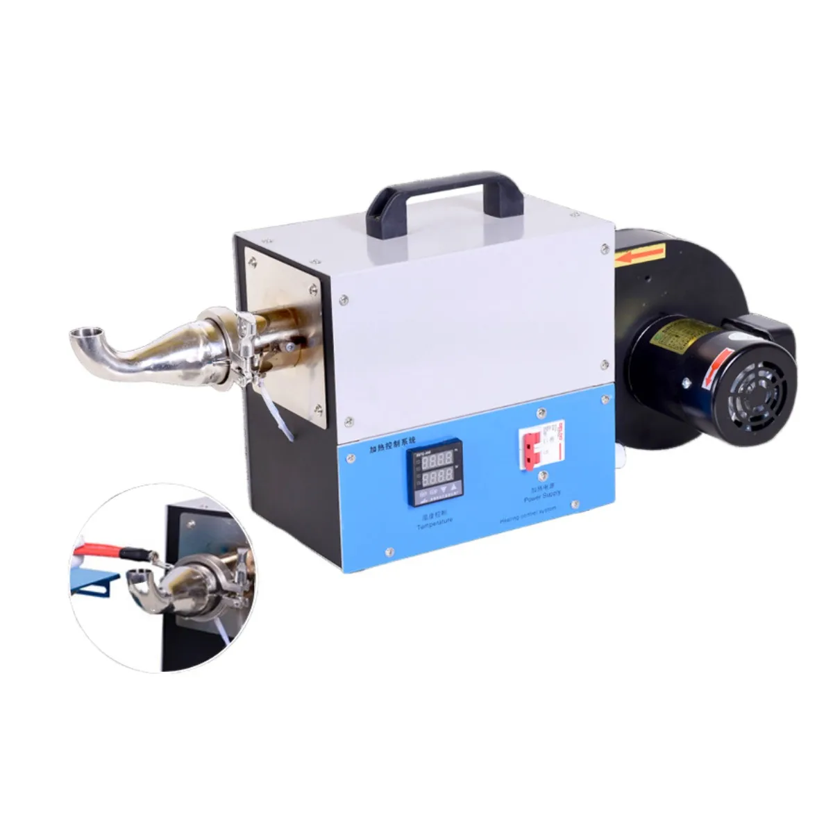 RS200B Heat Shrink Tubing Oven Machine for Shrinking PE PVC Tubing with Adjustable Temperature Control