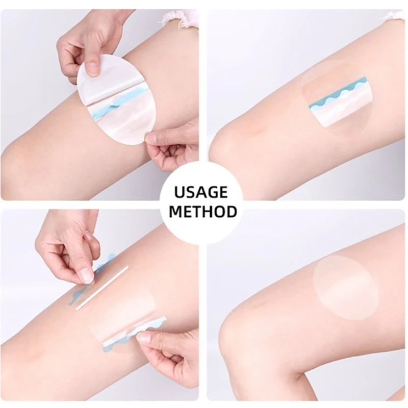 10Pcs/Set Invisible Thigh Inner Anti-Chafing Sticker Anti-Wear Patch Self-Adhsive Wear-Resistant Pads Disposable Ultra-Thin Tape