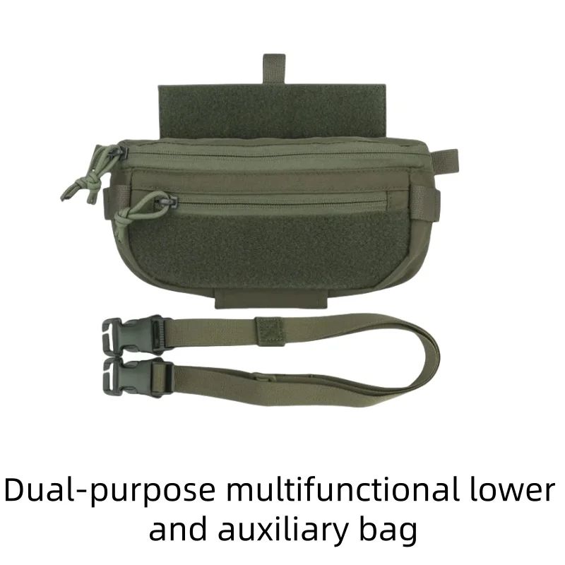 

Outdoor dual-use multifunctional hanging accessory bag, portable storage vest, quick disassembly and expansion bag