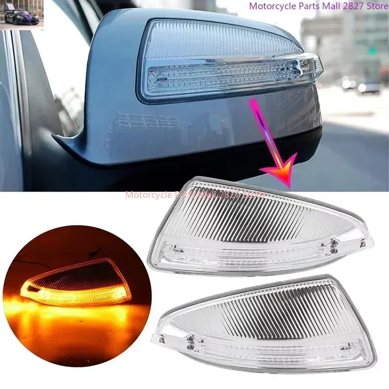 Left/Right Side Rearview Mirror Turn Signal Light For Mercedes-Benz W164 W204 W639 ML300 ML320 ML500 S204 C300 C350 A2048200721