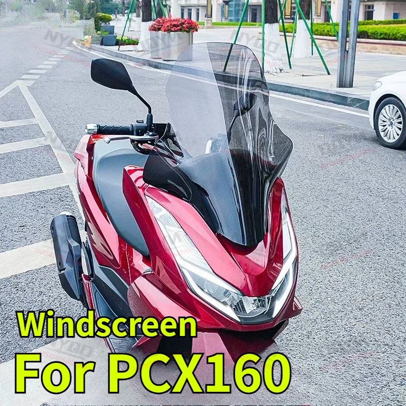 

Motorcycle Windscreen Windshield for PCX160 Windscreens Windshield Wind Deflector Motorcycle Accesorios