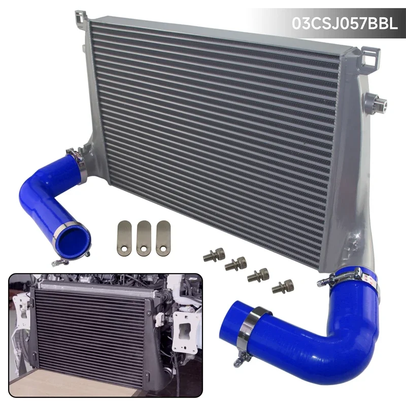 Aluminum Front Mount Intercooler Kit Performance For VW Arteon Golf R MK8 GTI EA888 Gen.4 Seat Leon 2020+ FMIC Audi Skoda Passat