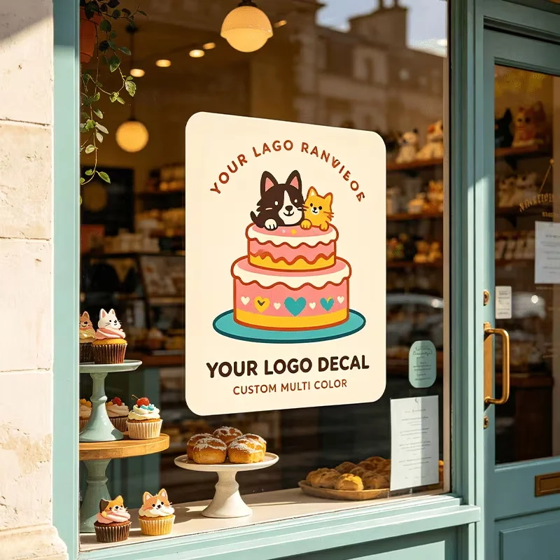 Any Picture Custom Stickers Jewelry Accessory Shops And Luxury Gift Stores For Packaging Stickers Display Signs And Commercial