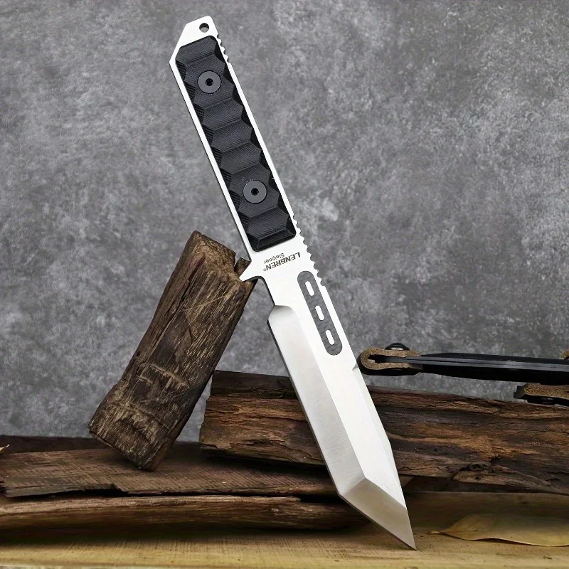 

Multi-purpose EDC Knife Fiber Glass Handle Tanto Point Blade Portable Outdoor Survival High Quality High Hardness Utility Knives