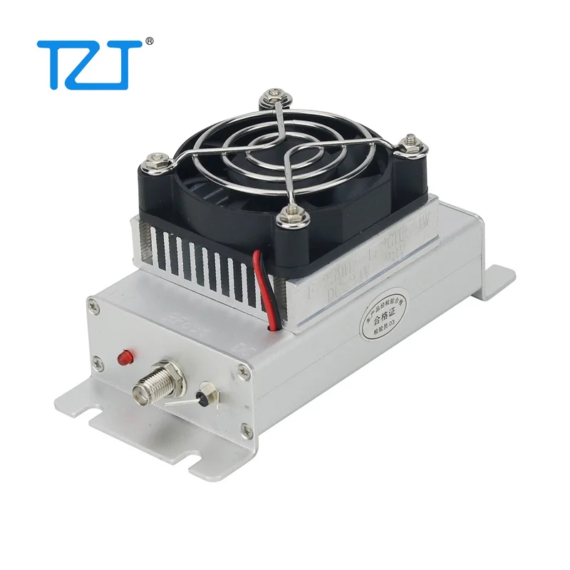 TZT 25MHz - 1.2GHz 4W Wideband Power Amplifier Module 50ohms RF Amplifier Module with SMA Female Connector