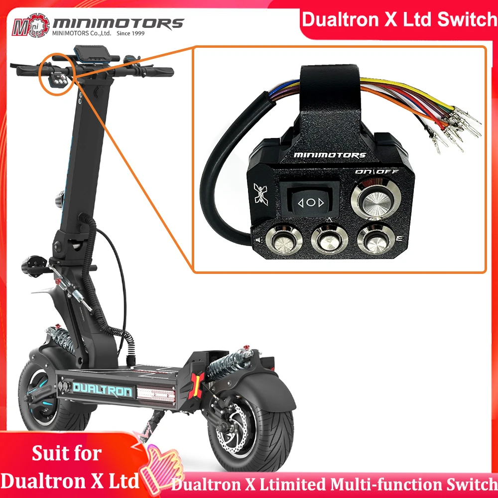 

Original Dualtron X Limited Scooter Multi-Function Switch Accessories Minimotor parts Suit for Dualtron X Ltd series Scooter