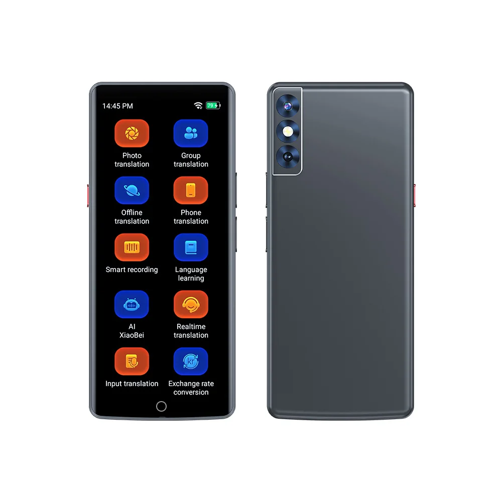 Smart Translator 5.5 inch HD Touch Screen Simultaneous Interpretation 150 Language Online Offline Voice Photo Translator