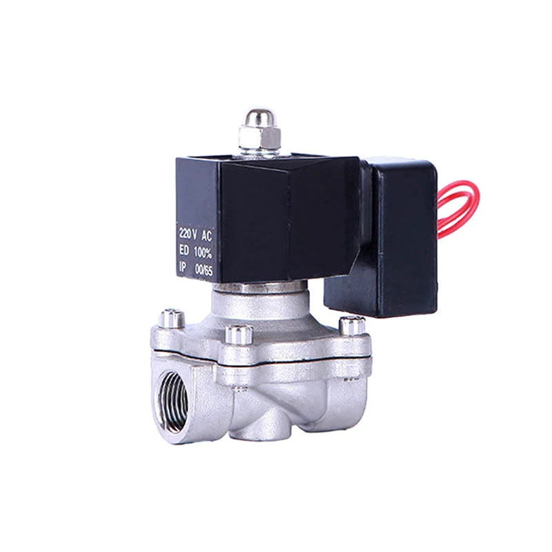 Energy Saving Normally Closed Solenoid Valve Stainless Steel Switch Water Valves 24 Hours Energize Not Fever 12V 24V 220V