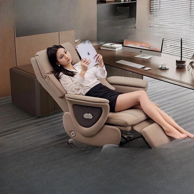 Electric boss chair, recliner for nap, high-end office chair