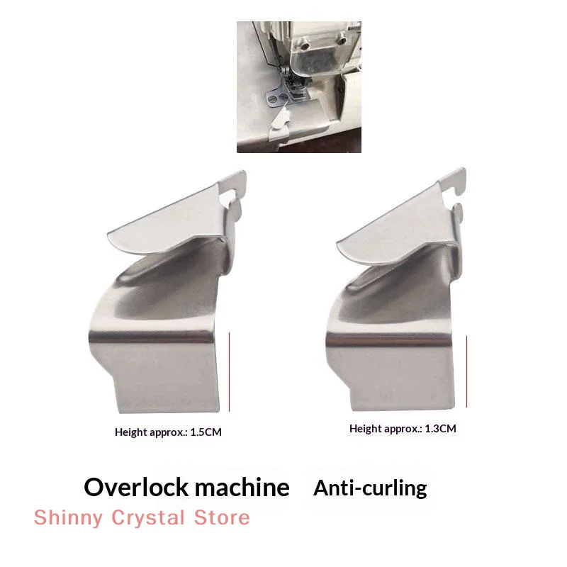 

Industrial Overlock Sewing Machine Rule Seam Guide Hem Guider Lap Seam Folder Sewing Machine Parts Hemmer Guider