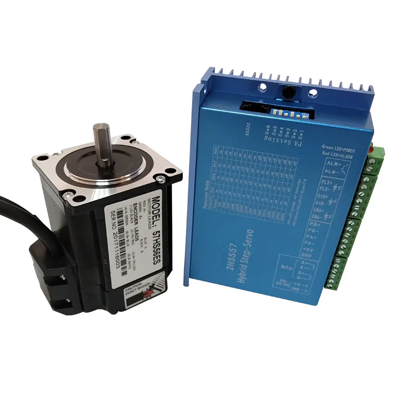 Nema23 ステップモーター ドライバー HSC57 Nema 23 ステッピング モーター用閉ループ ステッピング モーター ドライバー