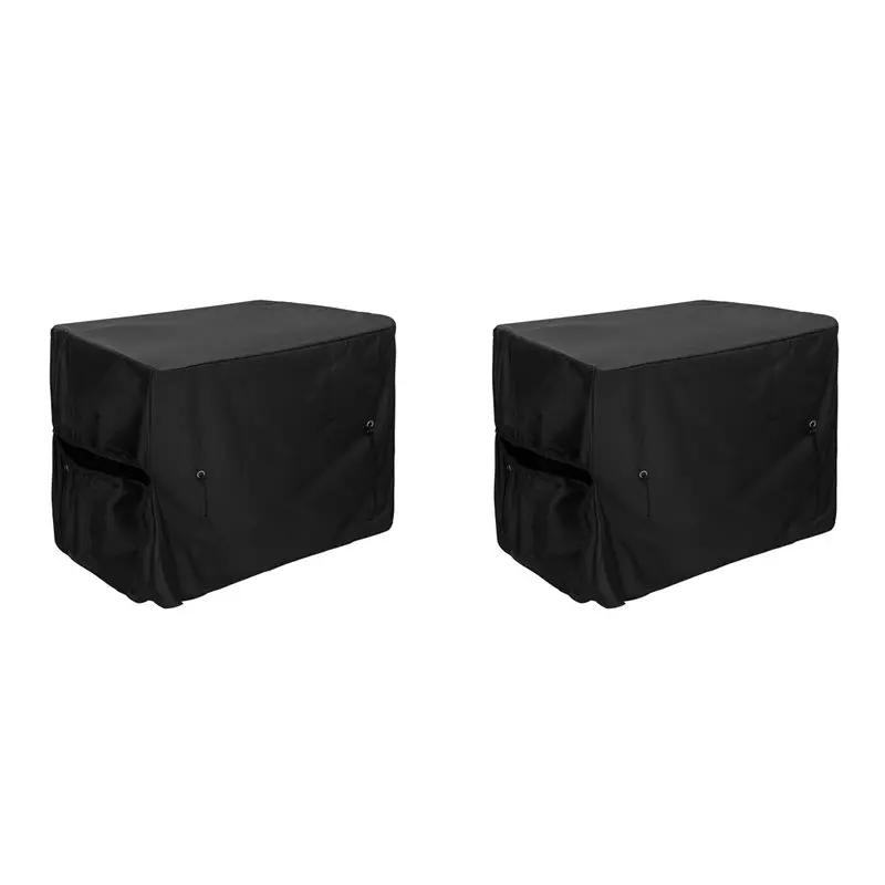 ABKW-2X Pool Heater Cover,Heat Pump Cover ,Pool Heater Cover For Winter,Hose Hole And Hook & Loop Strip Design