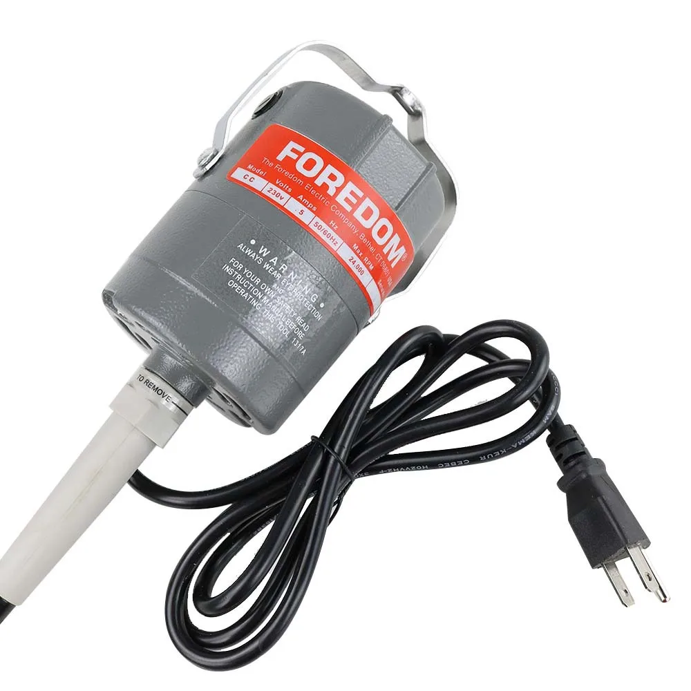 Ranlraka CC30 Hanging Flex Shaft Motor 24000RPM for Jewelry Polishing Engraving Grinding Rotary Tool with Suspended Mill