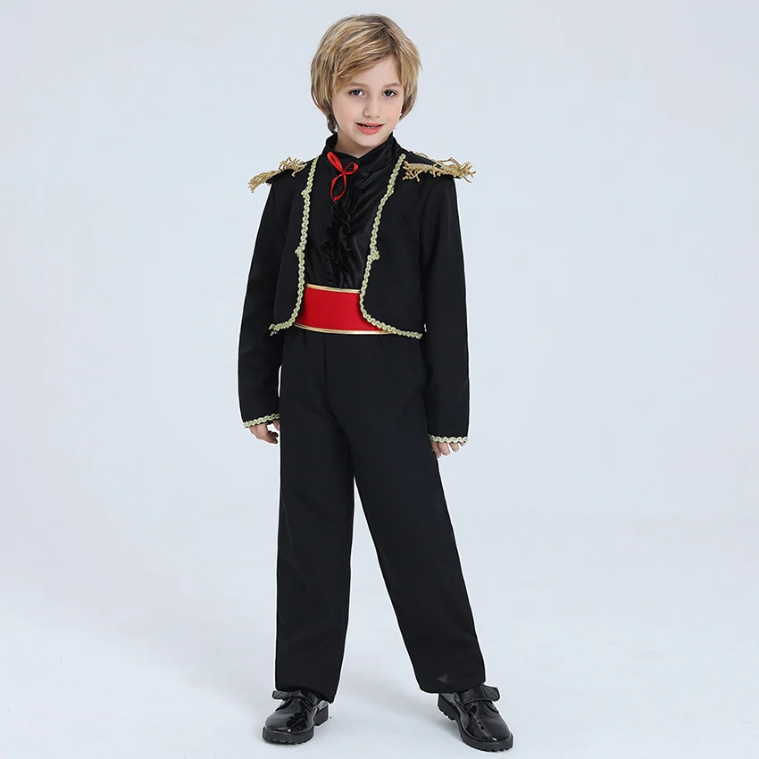 Costume d'halloween pour enfants, robe de soirée, princesse Matador, danse de Flamenco, Costume de dessin animé pour enfants, vêtements fantaisie, National exotique, douanes