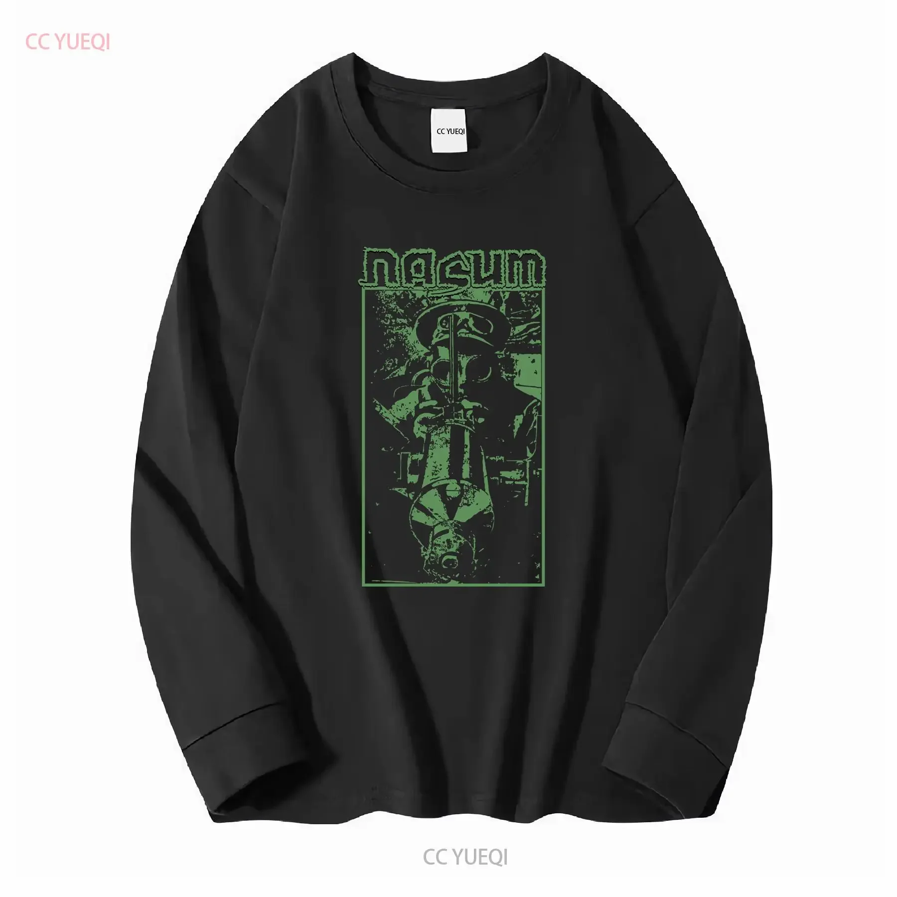 Nasum Vintage 2000s T Shirt Grindcore Dismember Repulsion Crucifix Metal vintage Washed Comfortable Unisex Soft Slightly