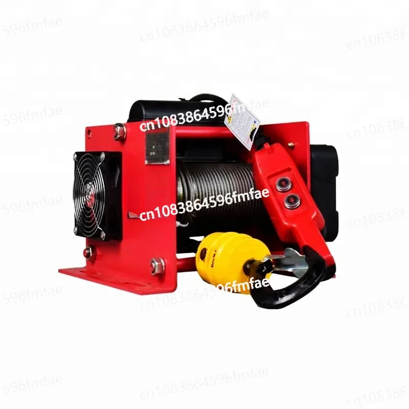 Small Portable Electric Winch, High Tension, Safe and Reliable Winch, Multifunctional Electric Winch