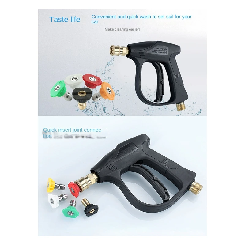 Multifunctional Cleaning Water Gun Hose W/Lance Wand And Spray Nozzle Pressure Car Wash Cleaner For -Karcher K2 K3 K4 K5 K6 K7