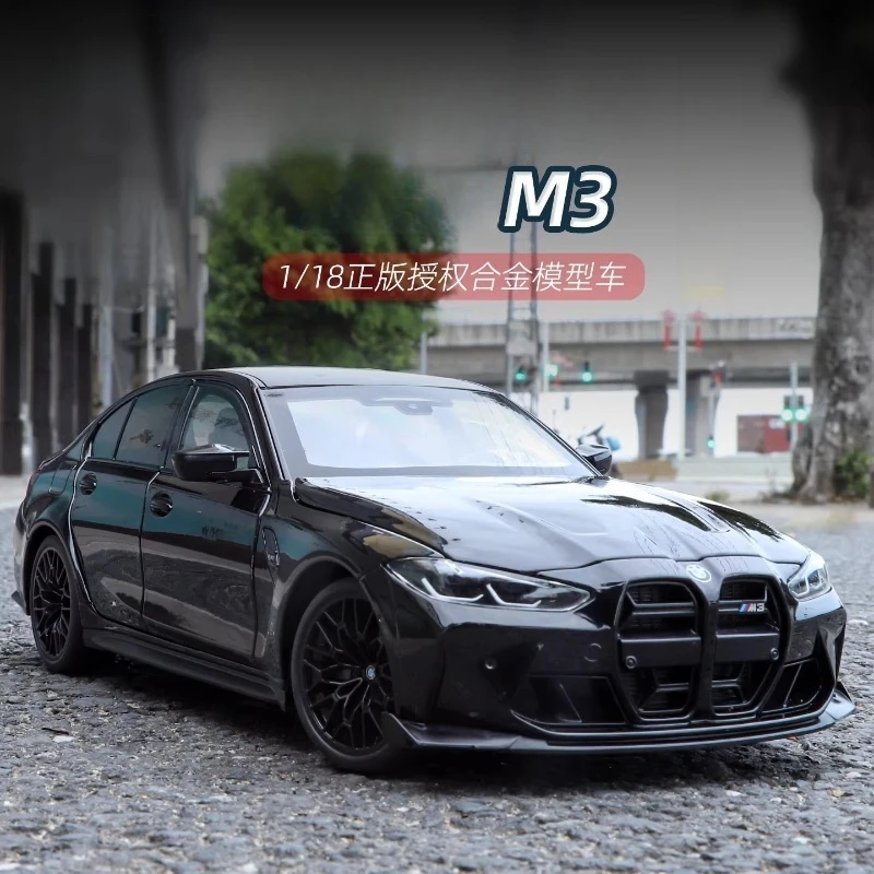 

Модель спортивного автомобиля 1:18 M3 CS LCI из металлического сплава, коллекционная игрушка, подарок для коллекционеров.