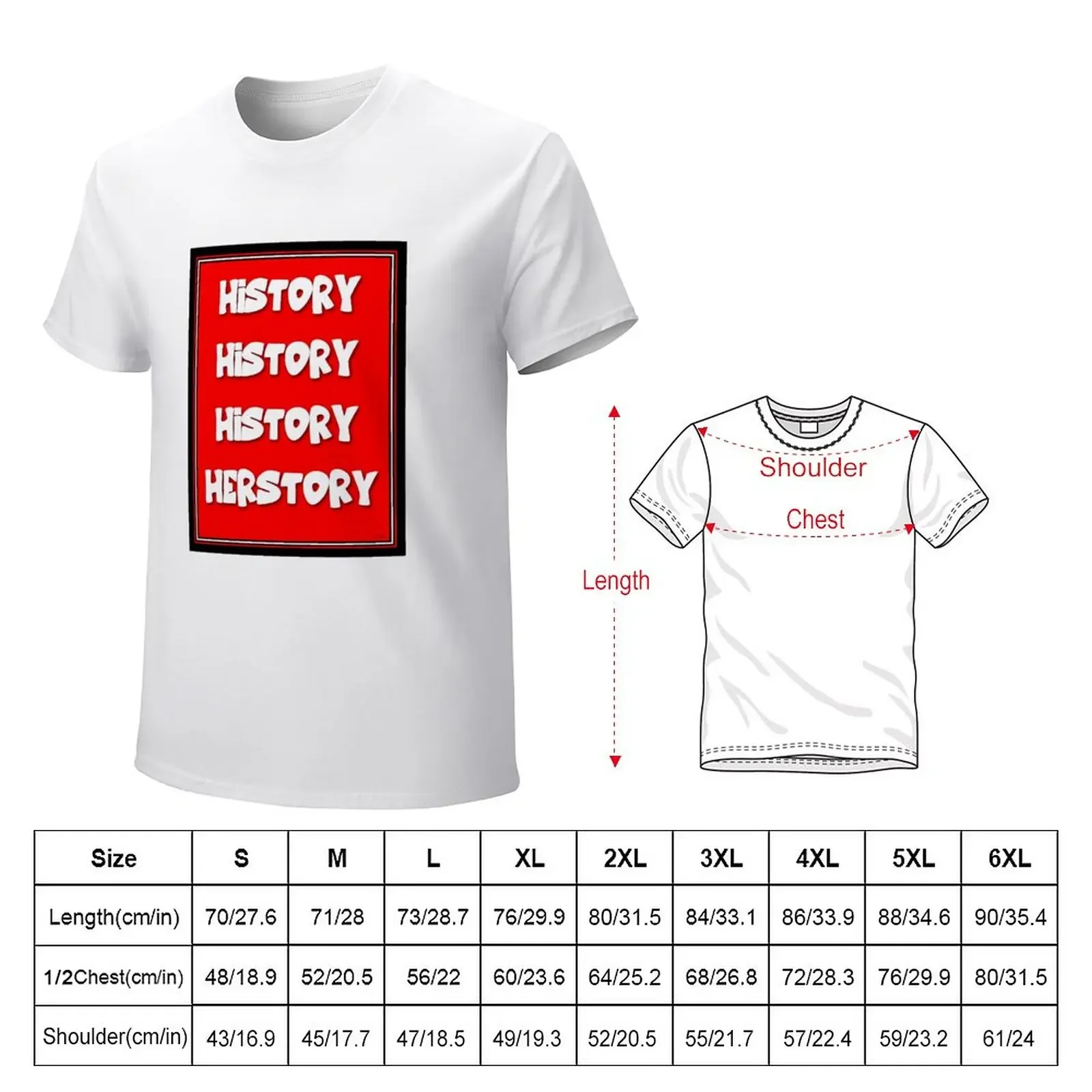 HERSTORY T-Shirt korean fashion customs design your own customizeds mens graphic t-shirts big and tall