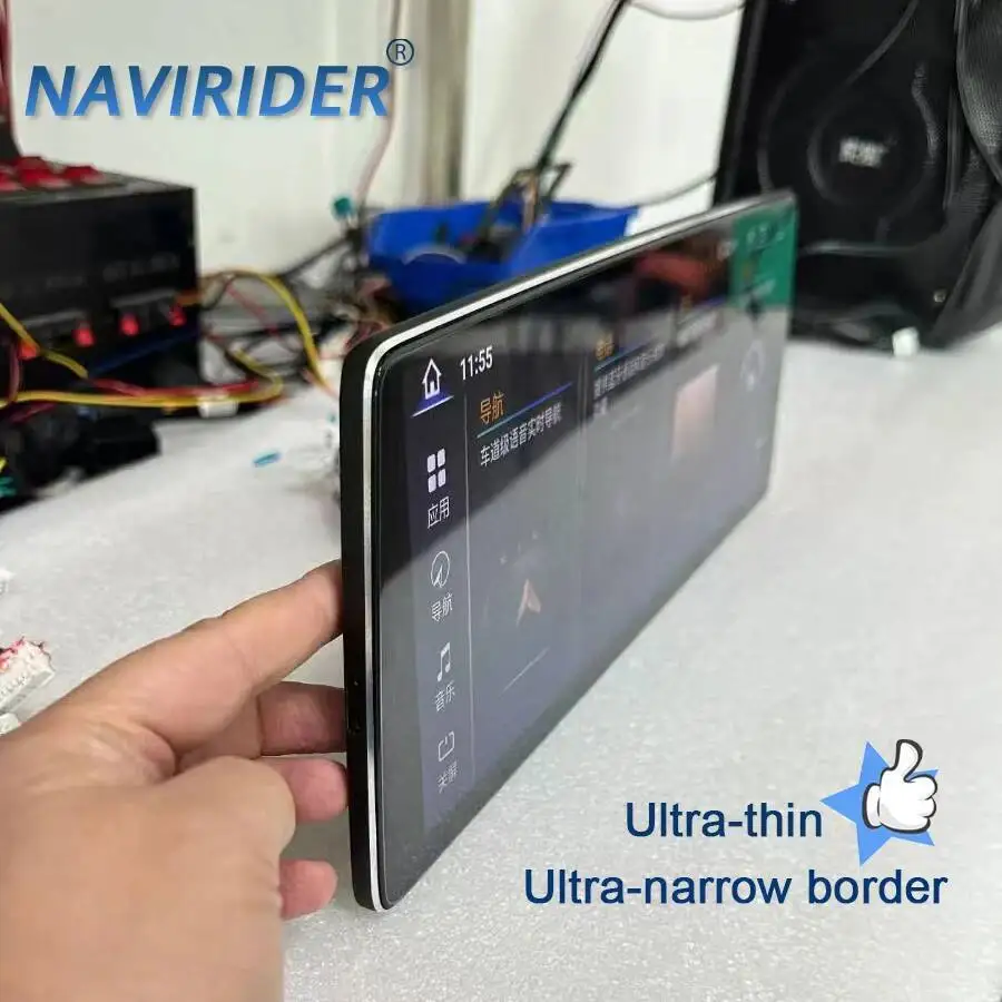 شاشة 12.8 بوصة لسيارة Mercedes Benz V-Class W447 V260 V250 V220 2400x960P أندرويد 15 مشغل فيديو متعدد الوسائط ستيريو GPS CarPlay #2