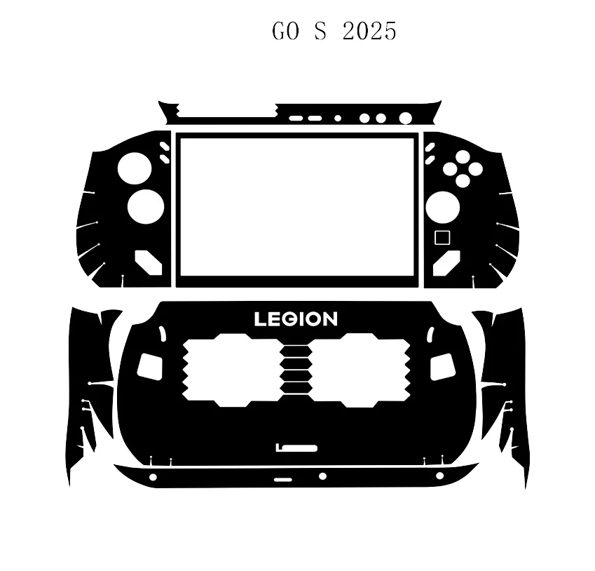 Customize Style 1x Top+1x back+Side Skin Pre-cut Stickers Case Cover Film For Lenovo Legion Go 8.8