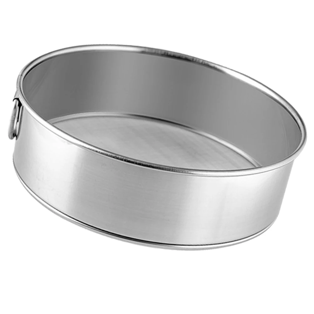 

Stainless Steel Mesh Strainer Fine Sifter for Baking Household Sifter Kitchen Bar Flour Sieve Utensils Dry Screen