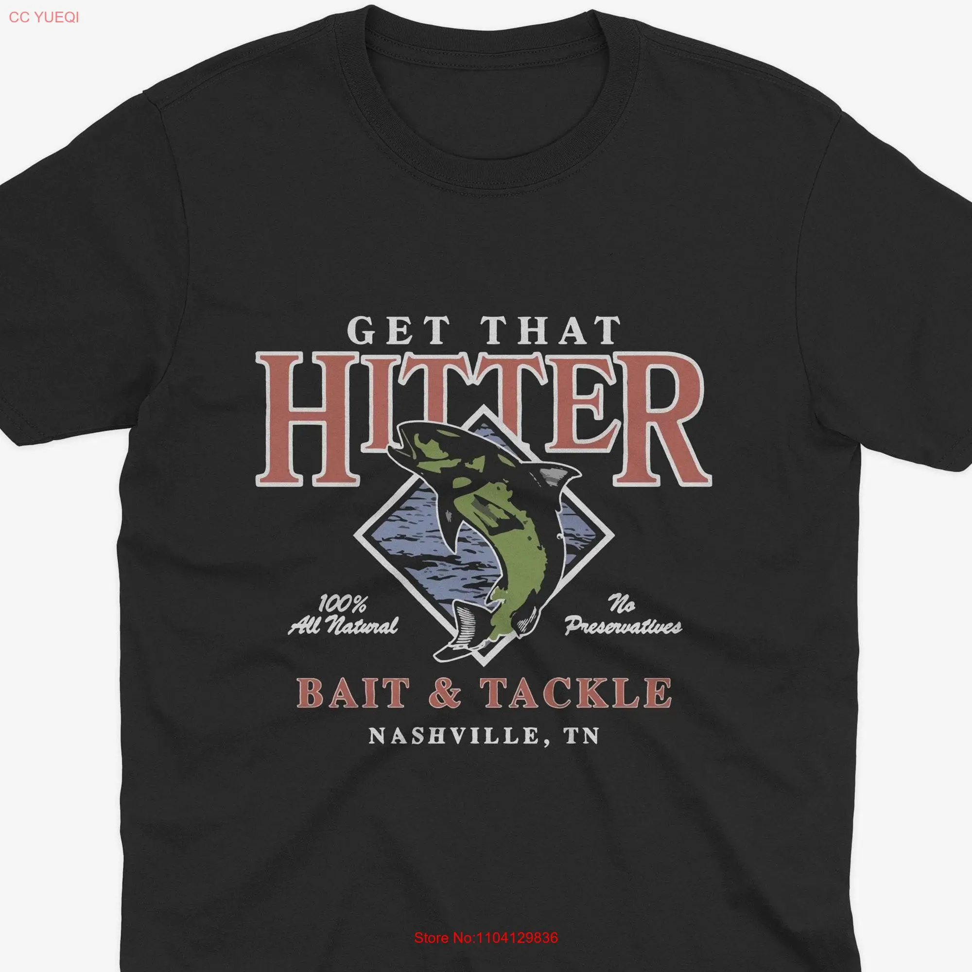 Theo Von Get That Hitter T Shirt The Hammer With Glamour Clothing Joe Rogan Bait and Tackle long or short sleeves